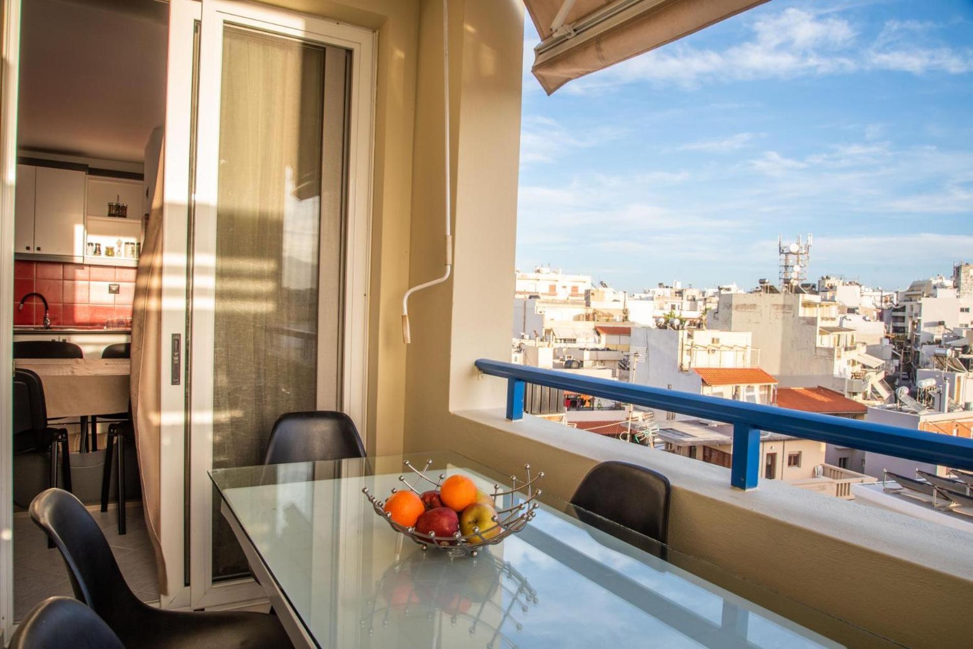 Sky 7 View Apartment Heraklion Zewnętrze zdjęcie