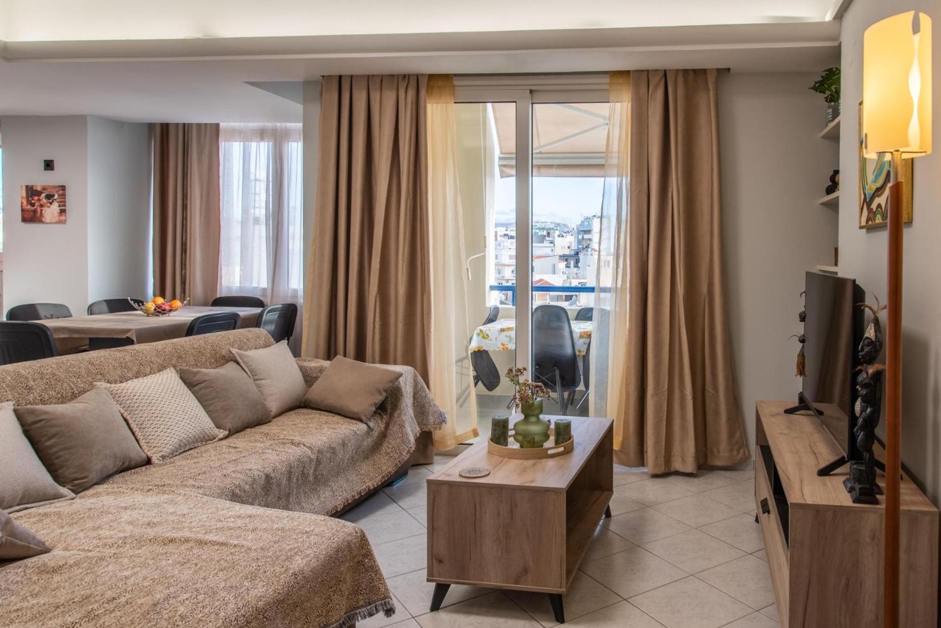 Sky 7 View Apartment Heraklion Zewnętrze zdjęcie